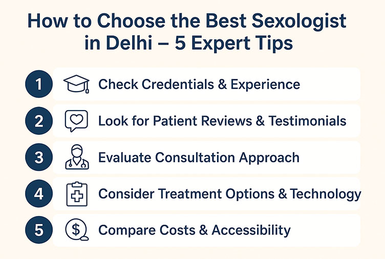 How to Choose the Best Sexologist in Delhi – 5 Expert Tips